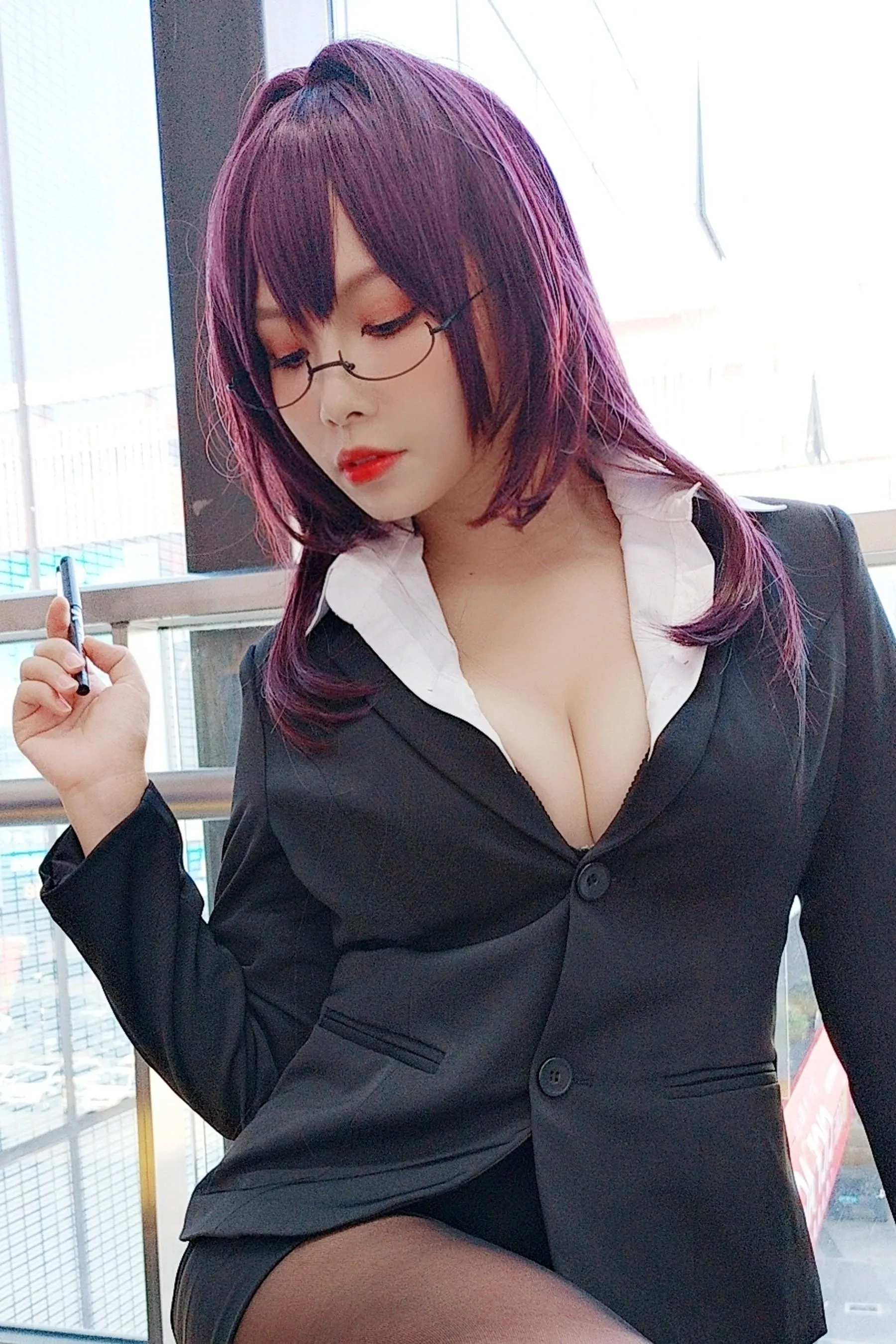 Neko-薇薇 – NO.01 斯卡哈自拍 [11P]插图8